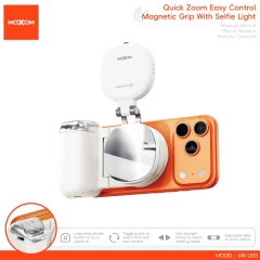 Quick Zoom Easy Control--Magnetic Grip With Selfie Light