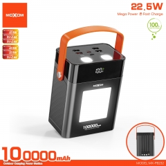 100000mAh Mega Power | 22.5W Fast Charge | Outdoor Camping Power Station