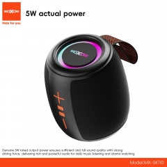 5W Real Power RGB Colorful Light Speaker