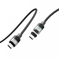 Magnetic Type-C Adapter – 240W Super Fast Charging Straight Cable