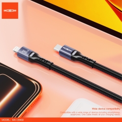 1m, 36W Fast Charging Nylon Woven Data Cable