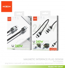 Magnetic Type-C Adapter – 240W Super Fast Charging Straight Cable