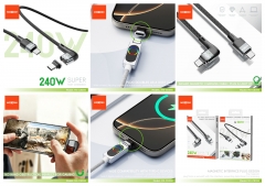 240W Angled Magnetic Cable – Unobstructed Gaming & Super Fast Charging