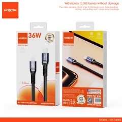 1m, 36W Fast Charging Nylon Woven Data Cable
