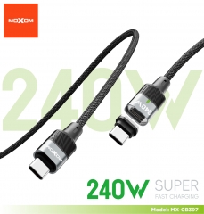 Magnetic Type-C Adapter – 240W Super Fast Charging Straight Cable