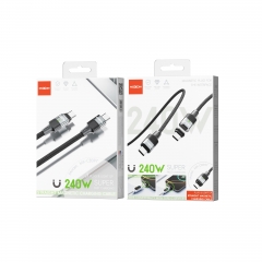Magnetic Type-C Adapter – 240W Super Fast Charging Straight Cable