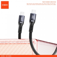 1m, 100W Nylon Woven Fast Charging Data Cable
