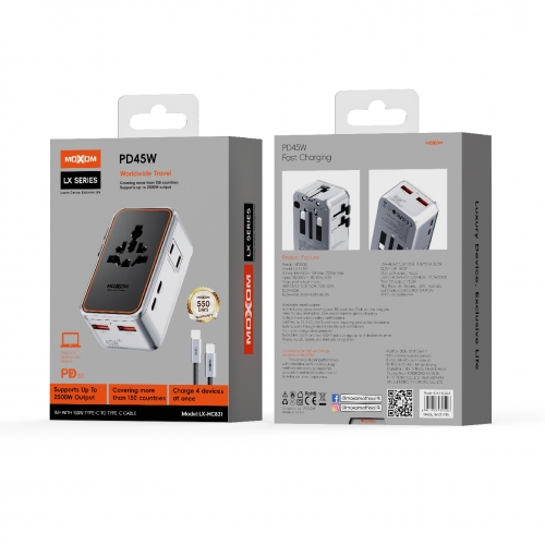 Worldwide Travel Fast Charger