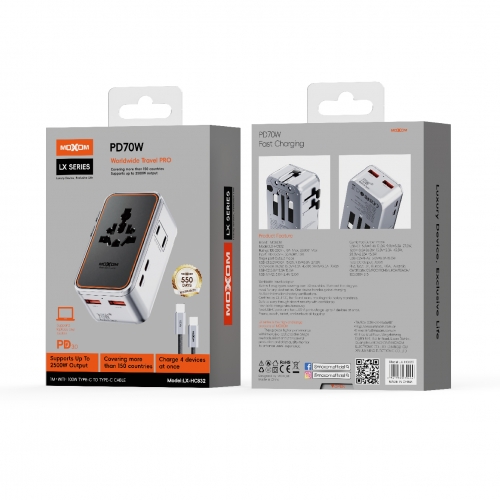 Worldwide Travel Fast Charger