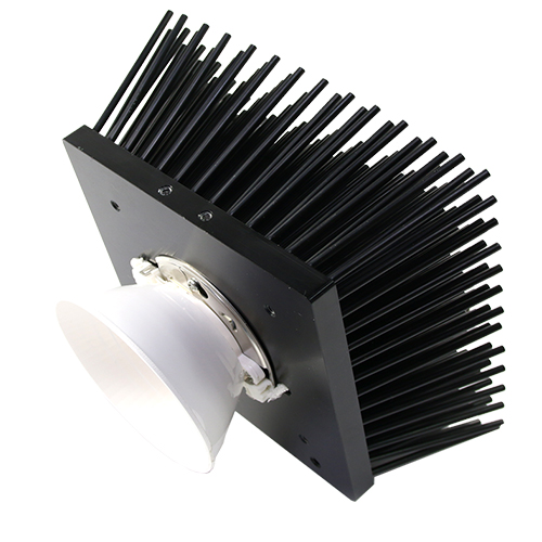 RX613-125-A4 Forging Heatsink for COB grow lights 125[7.09]x70[2.755] 95 Watts