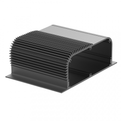 RX581-064-19 Extruded Tube Case with cooling fin 184 [7.24] x 69.3 [2.73]