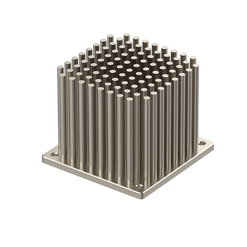 RX602-009-19 Pin Heatsink for Forging 60[2.36] x 60[2.36]