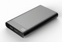 5,000mAh Power Bank, Metal Alloy, Smart LCD Design, TX-50