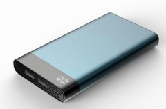 5,000mAh Power Bank, Metal Alloy, Smart LCD Design, TX-50