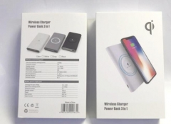 ( Wireless Charger) 3 in 1 QI, Package