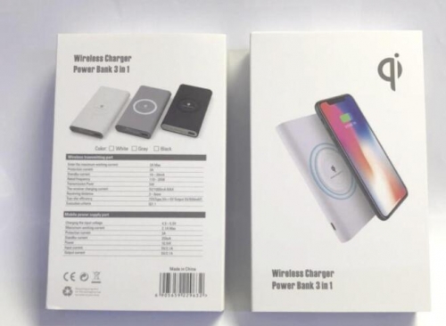 ( Wireless Charger) 3 in 1 QI, Package