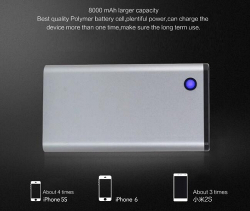 (Charge Apple Macbook Pro OK)PD-122C, PD Type-C 18w Super Power Bank, with QC3.0 output, Metallic Housing