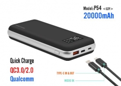 20,000mAh QC3.0 PB, Type-C in & out.