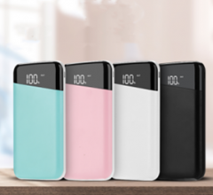 10,000mAH pink lady WIreless powerbanks with Type-C input/output