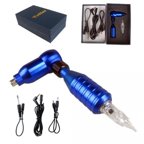 Cheyenne Hawk Spirit RCA Connection Rotary Tattoo Machine -- Blue