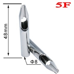 5pcs 304L Stainless Steel Tips 5F