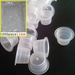 1000pcs White Tattoo Ink Cups #11MM