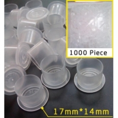 1000pcs White Tattoo Ink Cups 17*14MM