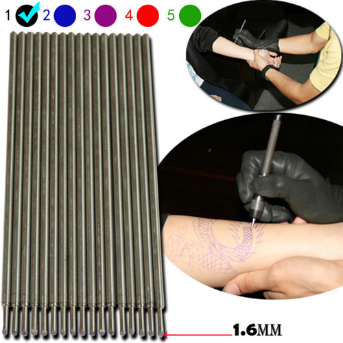 100pcs Black Tattoo Pen shell Refill