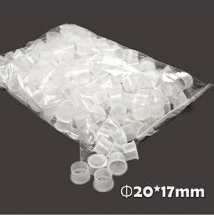 500pcs White Tattoo Ink Cups 20*17MM