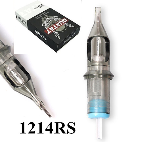 40pcs Hawk Cartridge Needles with Membrane 1214RS of 2box