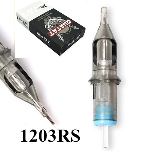 40pcs Hawk Cartridge Needles with Membrane 1203RS of 2box