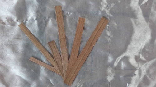 Wooden Candle Wicks Soy Wax - Medium Crackle 8*90mm(Bag of 40)