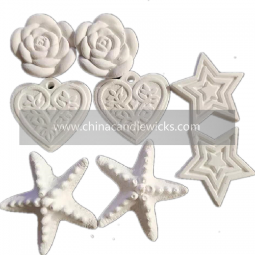 natural material hand crafts scented plaster perfume stone for air freshener （Five-pointed star 4pieces）
