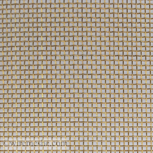 20 Mesh Wire Dia. 0.37mm Brass Wire Mesh