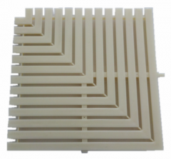 swimming pool grating corner