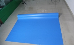 Wholesale antiskid 1.2mm 1.5mm 2mm blue color mosa...