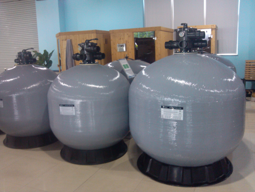 1.5'' Top Mounted Valve Swimming Pool Sand Filter for water treatment plant, pool filter portable