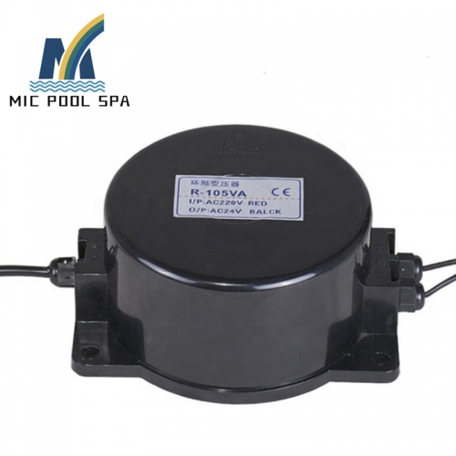 Supplier of swimming pool equipment in China Outdoor swimming pool waterproof LED underwater light transformer