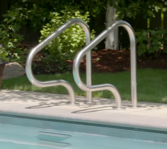 ARB /ARC/ARC modern stainless steel 304/316 Anchor Type and Flange Type Only flange swimming pool handrail