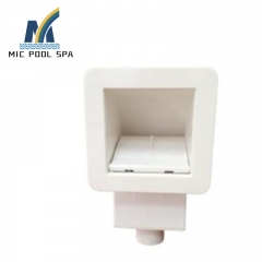 China factory swimming pool wide mouth skimmer, concrete cleaning maintenance kit skimmer pool pvc accessories