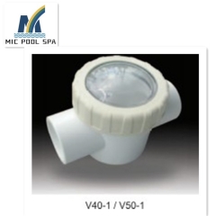 Hot New Product Plastic Pvc Ball Valve Transparent Check Valve 2-way (2/3''),2