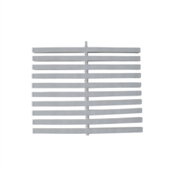 above the pool Gutter Non-slip Pp/ Abs Plastic Swimming Pool Overflow Pvc Grating