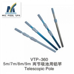 Easy and convenient cleaning accessories 3m 5m 7m 8m 9m strong Telescopic rod for swimming pool