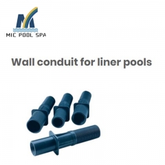 High Quality Swimming Pool Abs Connector swimming pool pvc wall conduits For Water Return Pool Fitting Accessory