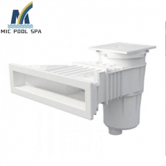 Supplier of swimming pool equipment in China Swimming Pool Accessories Concrete / liner pvc Pool Skimmer