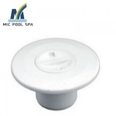 Easy install white plastic with thread and without thread wall return for swimming pool ,swimming pool accessories