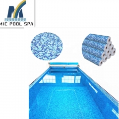 Manufactueres Custom Shaped Mosaic Logo Revestimiento De Pvc Para Piscina Vinilo Epdm Pool Liners 3d For Swiming Pools