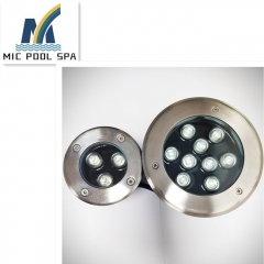 High reputation LED fountain ring light stainless steel waterproof LED underwater fountain light diving fountain LED light