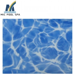 Manufactueres Custom Shaped Mosaic Logo Revestimiento De Pvc Para Piscina Vinilo Epdm Pool Liners 3d For Swiming Pools