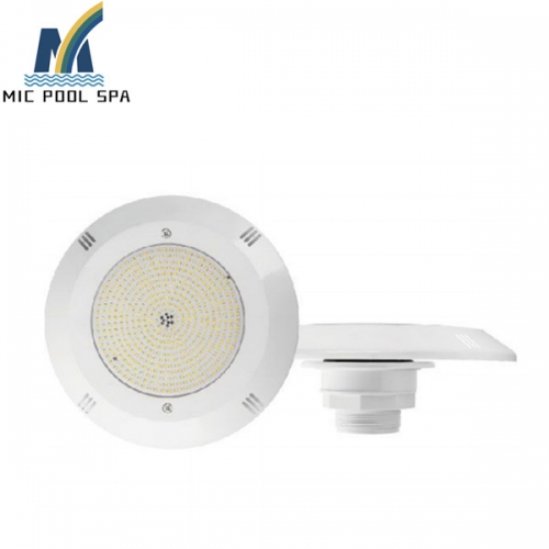 Supplier of swimming pool equipment in China hot sale plastic underwater light embedded swimming pool light